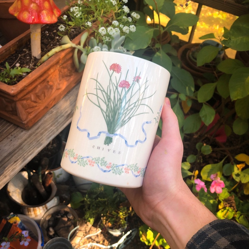 🌱Antique Japanese Floral Flower Pot🌱